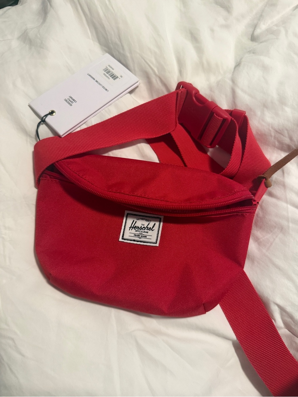 Herschel Supply Company Red Crossbody Hip Pack